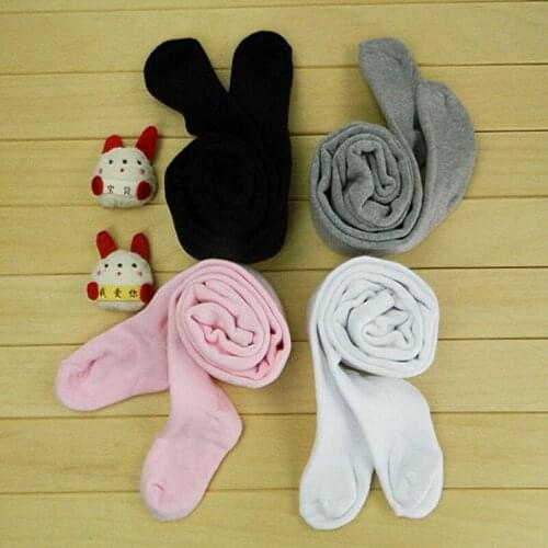 Winter Warm Pantyhose Tights Thick Stockings Tights Female Candy Color Terry Socks Ballet Dance Tights for height 80-140cm