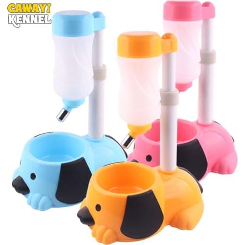 CAWAYI KENNEL Dog Feeder Drinking Bowls for Dogs Cats Pet Food Bowl Comedero Perro Miska Dla Psa Gamelle Chien Chat Voerbak Hond