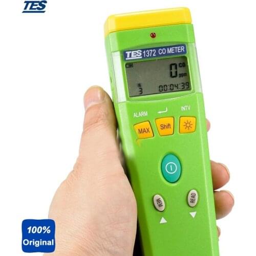 CO Gas Detector with Data Memory and Read Function TES1372