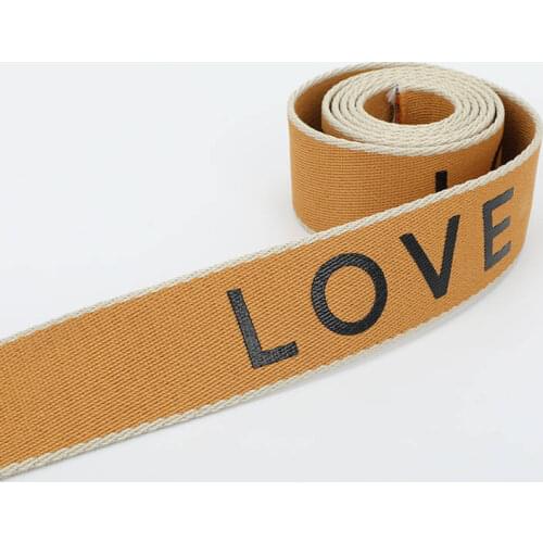 Cusack 1 meter 3.8 cm Webbing Ribbon Lace Trim for Garments Bags Home Textiles DIY Crafts Sash Belt Shoulder Strap 6 Color