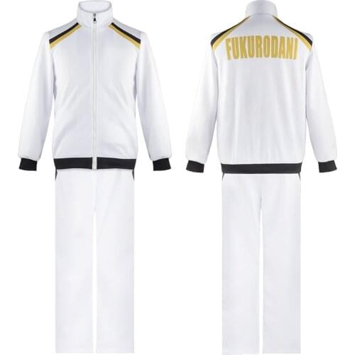 Haikyuu!! Cosplay Akaashi Keiji Kotaru Bokuto Cosplay Costume Sport Wear Track Suit Trainning Set Halloween Carnival Costume