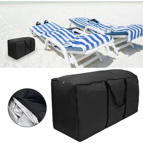 Multi-Function Garden Furniture Storage Bag Outdoor Furniture Cushion Storage Bag Cushions Upholstered Seat Protective Cover