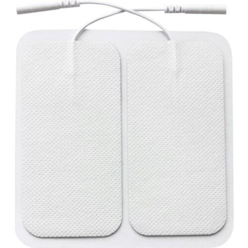 2mm Plug Reusable Tens Electrode Pads for Tens Digital Acupuncture Therapy Physiotherapy Device Muscle Stimulator Massager