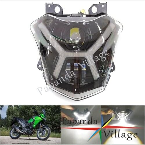 Motorcycle 12V LED Head Lamp DRL HI/LO Beam Headlight Assembly For KAWASAKI Versys-X300 X300 ABS Z650 Z650 ABS 2017-2021