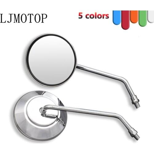 Motorcycle Rear View Mirror Electrombile Back Side Mirrors 8 10mm For Yamaha MT125 MT01 MT03 MT25 YBR 125 YZF R15 XT660