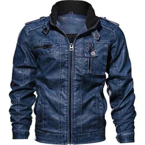 Big Size 6XL 7XL Mens PU Jacket Leather Coat Autumn Slim Fit Faux Leather Motorcycle Jackets Male Coats Leather Jacket Coat Men