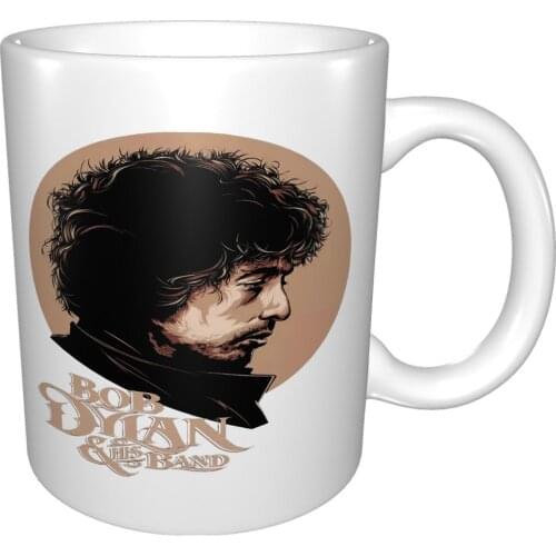 New Bob Dylan His Band Logo Mug Coffee Cup Coffee Mug Breakfast Set Turkish Panda Customizable Cup