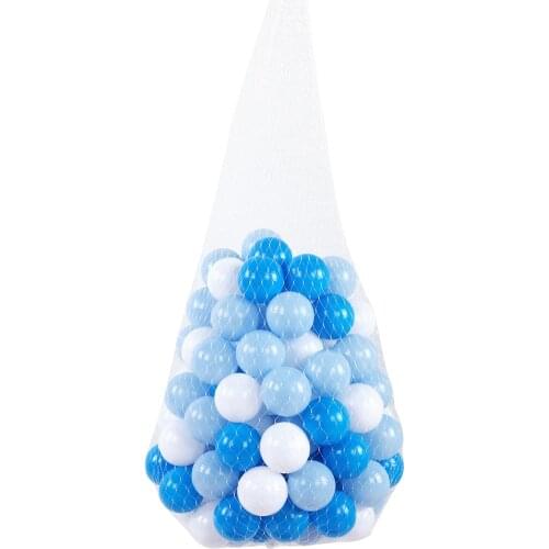 New 100pcs Babies Toy Ocean Balls Multicolor 5.5cm Plastic Pits Balls For Kids Amusement Parks Water Play Sport Accessories