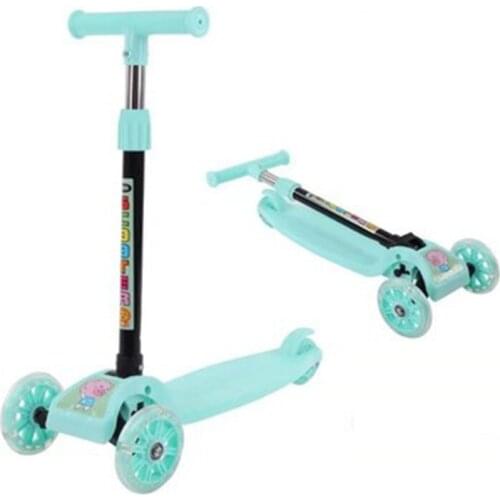 New childrens sweater; scooter flash folding scooter