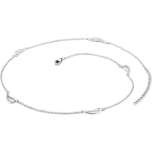 Popular new personality angel wing accessory necklace