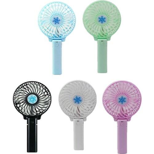 Mini Handheld Silent Fan, Hand Held Fans, Personal Fan with Rechargeable Battery, USB Desk Table Cooling Fans for Office,Room