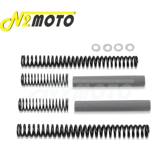 Progressive Suspension Fork Springs Drop In Front Lowering Kit for Harley Sportster XL 883 XL 1200 Custom 48 1988-2017 39mm Fork