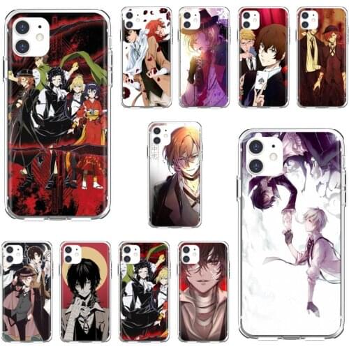 Silicone Bag Case Bungo-Stray-Dogs For Samsung Galaxy S7 S8 S9 S10E S20 FE Note 10 20 Edge Lite Plus Ultra