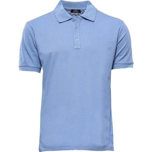 Oxford Polo Collar Blue T-shirt