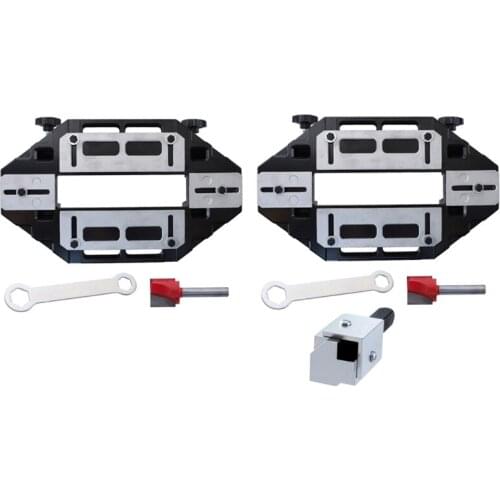 Door Hinge Hole Opener Drilling Slotting Multifunctional Right Angle Carving Grooving Lock Guide Plate Trimming Cutter