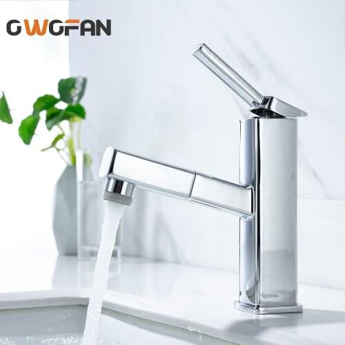 Bathroom Faucet Basin Faucet Faucet High And Short Chrome Single Handle Hole Deck Vintage Wash Hot Cold Mixer Tap Crane S79-438