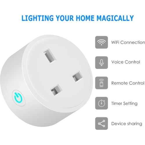 WiFi Smart Plug Power Socket Outlet Switch Timer Portable Remote Control for Home In Stock