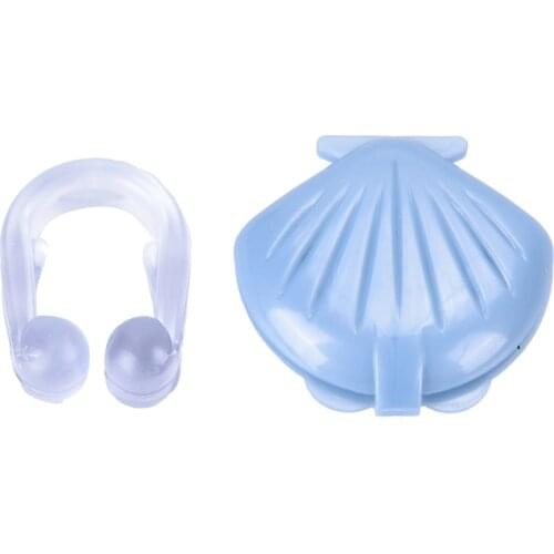 1Pcs Silicon Stop Snoring Nose Clip Anti Snore Sleep Apnea Aid Device Night Tray For Sleep & Snoring Nose/Ear Clips