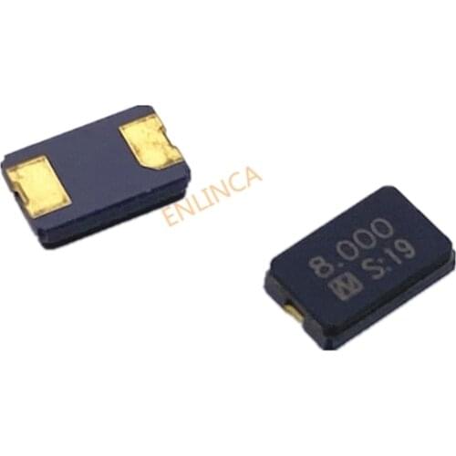 12pcs 8MHZ 5*3.2mm 5032 2Pin SMD Crystal Oscillator 8M 8.000mhz