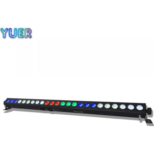 2Pcs/Lot DJ Disco 24X4W Wall Wash Light RGBW 4IN1 Beam Light DMX512 Bar Light Led Stage Effect Lighting Wedding Party Show Lamp