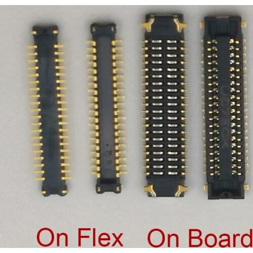 5pcs 40pin LCD Display Flex FPC Connector Screen Plug On Motherboard For Xiaomi 6 Mix Redmi Pro 5 10X 10X Pro