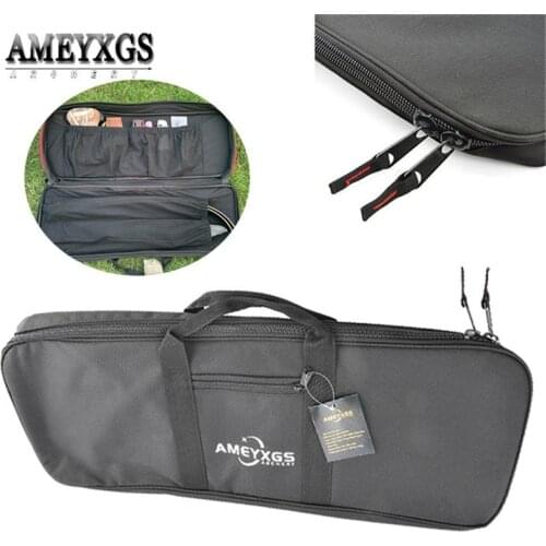 66*24cm Portable Recurve Bow Bag Archery Shooting Split Bow Multifunctional Handbag Outdoor Bow and Arrow Hunting Accessories