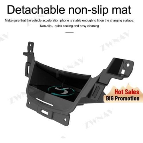 QI car Infrared Fast wireleess charger for Cadillac XT5 2017 -2019 Intelligent Infrared Fast Wireless Charging Car Phone Holder