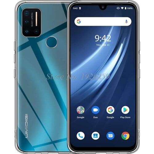 Case For Umidigi A7s A7 A9 S5 Pro Bison Silicone Cover Bumper Capa Soft TPU Matte Black Phone Protector Shell Funda Clear Coque