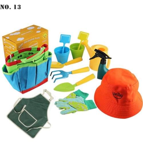 Kids Gardening Set Gardening Tools Shovel Planting Tool Bag Childrens Diverse Garden Playing Tools Beach Toys, Outdoor Tool Set