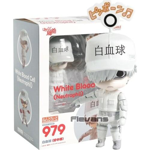 979 Cells at Work White Blood Cell Action Figure Collectible Model Toy