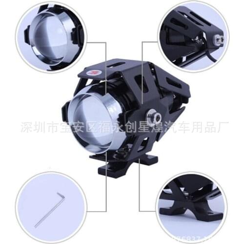 Scooter electric car headlights headlights motorcycle led headlights modified U5 laser cannon led lights external