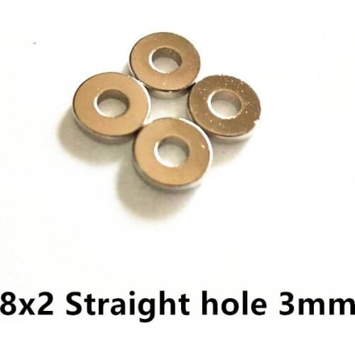 Lot Ring Magnet 8*2 hole 3 N35 Strong mm NdFeB Magnet 8x2 Permanent Neodymium magnet 8x2-3