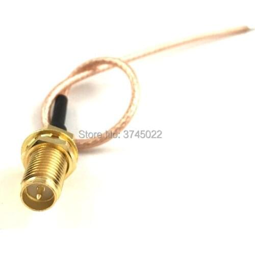 1pcs RP SMA Female Conenctor Extension Coaixal Cable RG178 Cord For Wifi Antenna