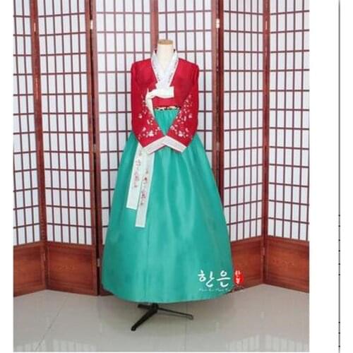 Korea Hanbok Dress Imported Fabric / New Improved Hanbok / Stage Hanbok / Fine Hanbok Korean Fashion Clothing