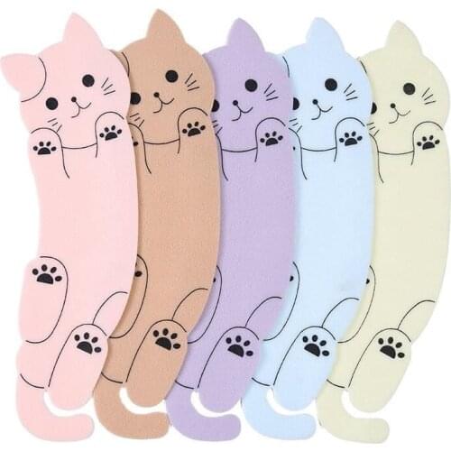 Reusable Warm Soft Toilet Cover Mat funny cartoon cat Washable Seat Cover Pad Cushion for wc Washroom Bathroom supplies