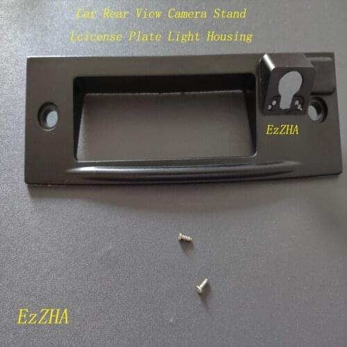 EzZHA Car Rear View Backup Camera Bracket License Plate Light Housing Mount For Chevrolet Cruze Sedan 2015 2016 2017 2018