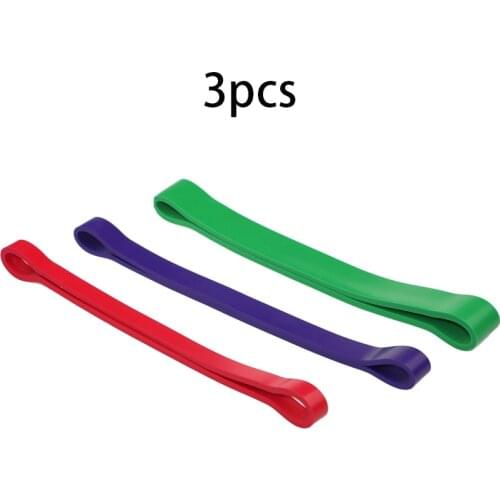 Fitness Resistance Bands Loop Set 3 Level Thick Heavy Athletic Power Rubber Bands Workout Training Exercises Equipment