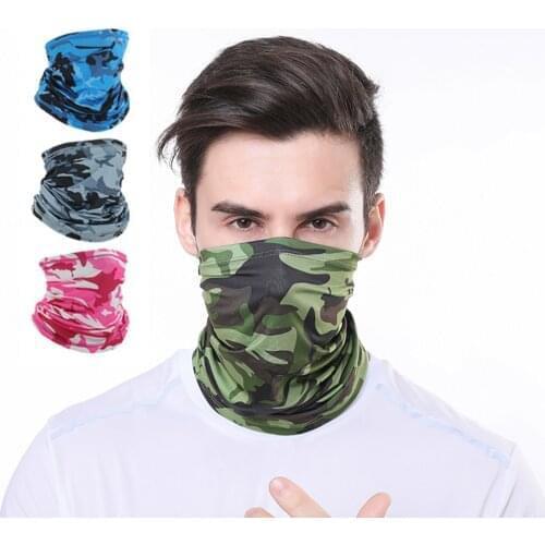 Multi Function Bandanas Men Women Ourdoor Cycling Hiking Camping Headscarves Bike Motorcycle Face Mask Neck Tube Magic Scarf
