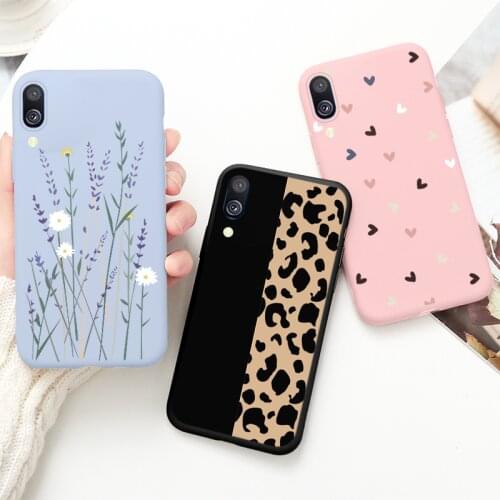 Fashion Flame Phone Case For Huawei P20 Lite P 20 Lite Leopard Phone Fundas For p20lite p20 lite Beautiful Flower TPU Case 5.84"