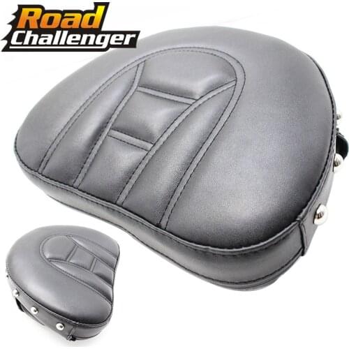 Motorcycle Backrest Pad Motorcycle Black Tour Pak Pack Backrest For Harley Touring Road Glide 1997-2019 1998 1999 2000