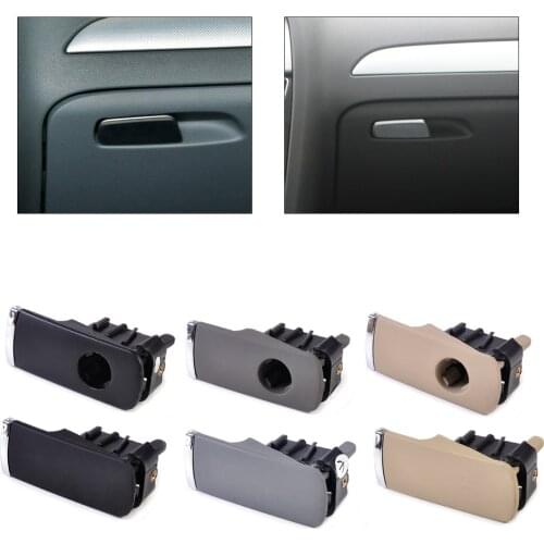 CITALL Plastic Glove Box Lid Open Lock Handle Puller OEM 8E1857131 Fit for Audi A4 8E B6 B7 2001 2002 2003 2004 2005 2006 2007