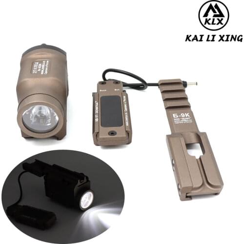 Tactical Light 2P-KLESH ZENIT Weapon AK47 AK74 Gun AK-SD LED Strobe Scout Flashlight 20mm Rail Momentary Remote Switch