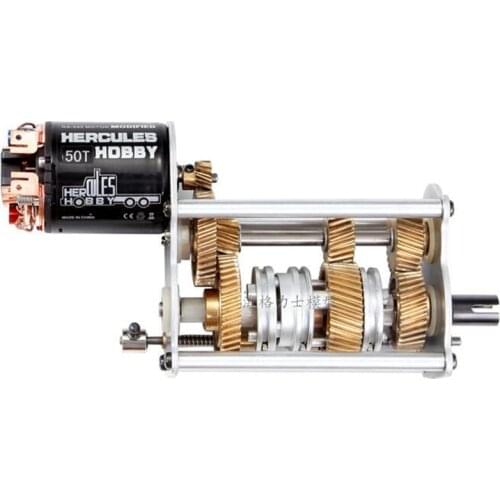 Tamiya truck upgrade parts metal gear kits of gear box for rc 1/14 tamiya toys truck accessories remote control tractor trailer