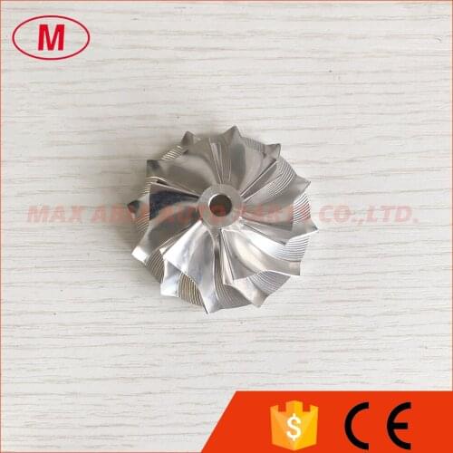 TB2514 445347-0018 40.31/54.39mm 6+6blades Performance turbo aluminum 2618/milling/billet compressor wheel for 465555-0002/0003