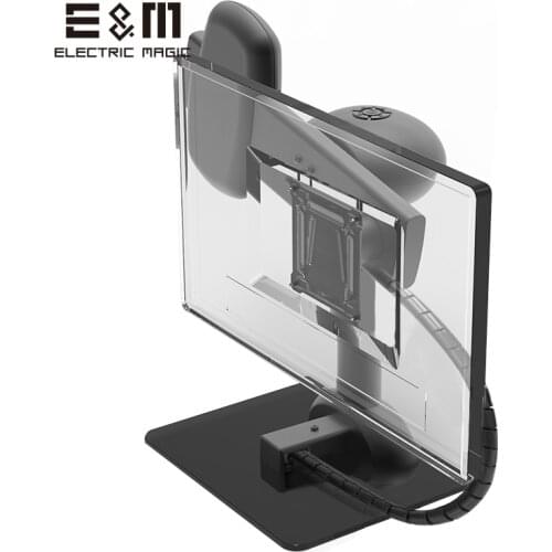 Rotating Frame Monitor PC Dock Automatic Lifting Computer Stand For Protecting Cervical Vertebra Eyes Table Mount