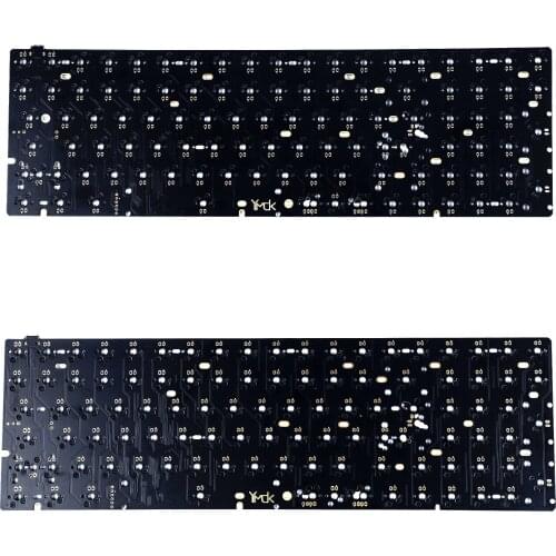 YMDK Hot Swap Hot-Swappable Kailh Socket 96 PCB QMK Fully Programmable Support ANSI ISO Replacable Melody 96 YMD96