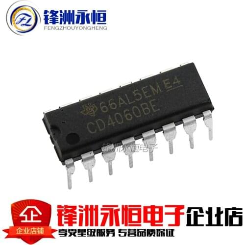 10PCS CD4060BE DIP16 CD4060 DIP 4060BE DIP-16 new and original IC