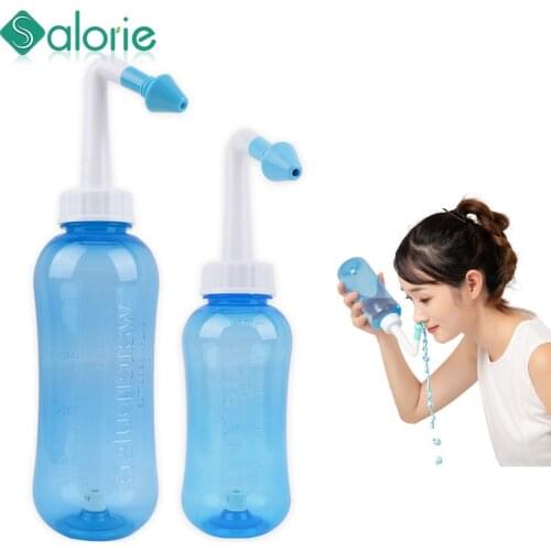 500ML Nasal irrigator Nasal Rinse Bottle Nasal Wash Cleaner Nose Protector Avoid Allergic Rhinitis Adults Children Neti Pot