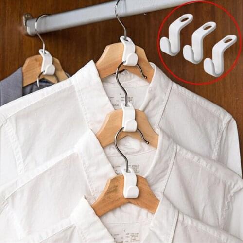 6pcs Hangers for Clothes Space Saving Antislip Clothes Hanger Home Closet Organizer Wardrobe Clothing Rack Storage Hanger