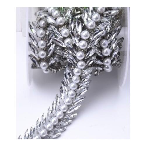 Acrylic Pearl gembling rhinestone sticker sheets luxurious phone case decor Self Adhesive Scrapbooking Sticker shoes decoration